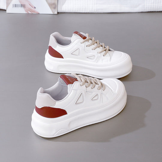 Damen Modische Plattform Sneakers EB