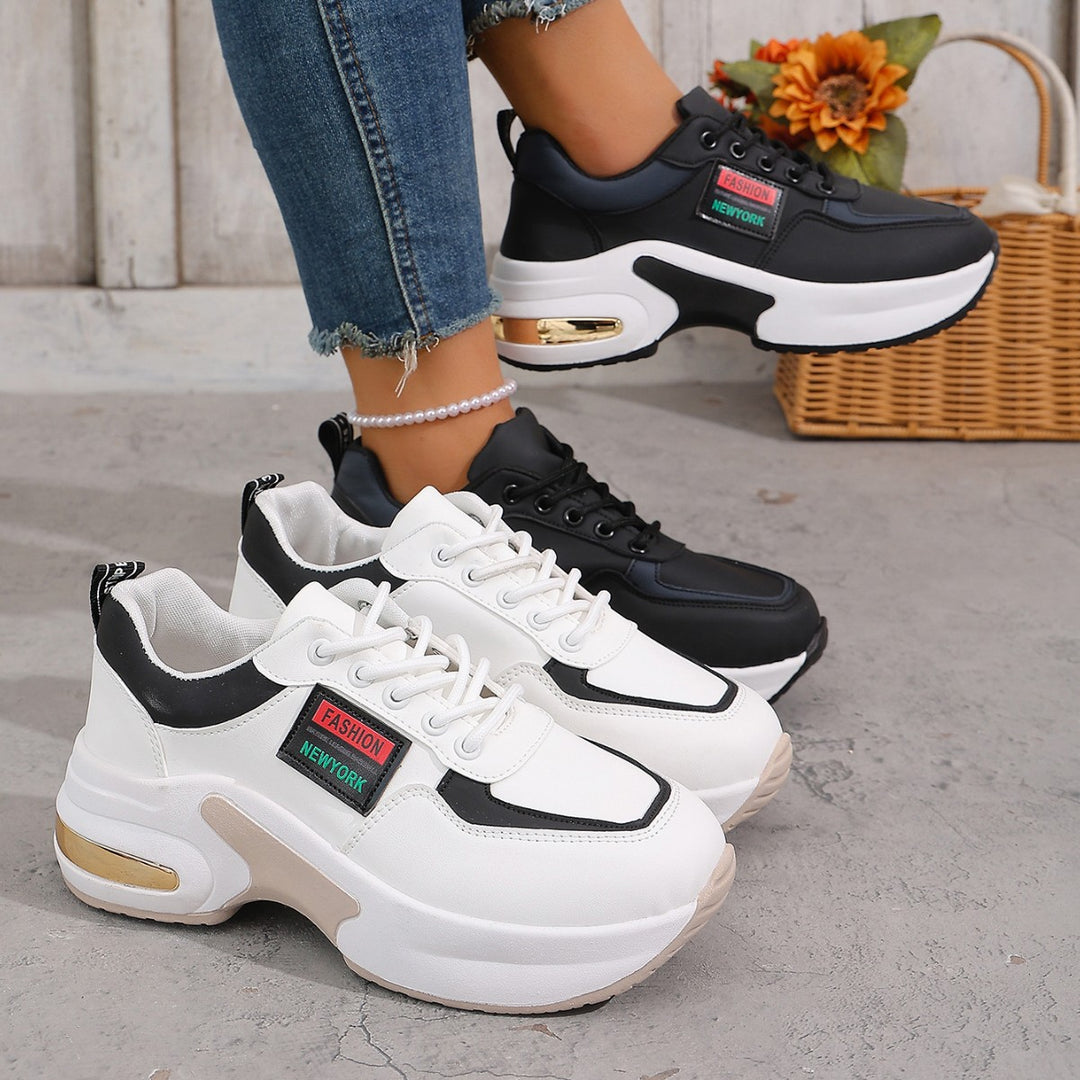 Damen modische Sneakers mit dämpfendem Luftpolster EB
