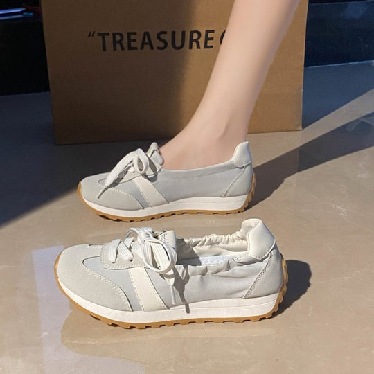 Damen Sportliche Freizeit-Sneaker mit atmungsaktiver Konstruktion und modernem Design EB