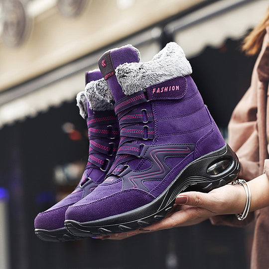 Damen Winterstiefel mit kuscheligem Innenfutter und rutschfester Sohle EB