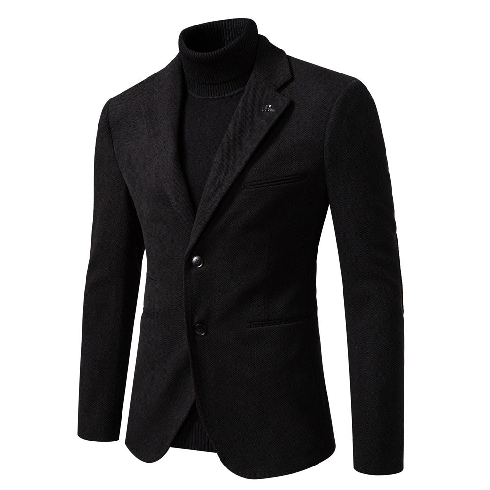 Herren Blazerjacke mit hohem Kragen EB
