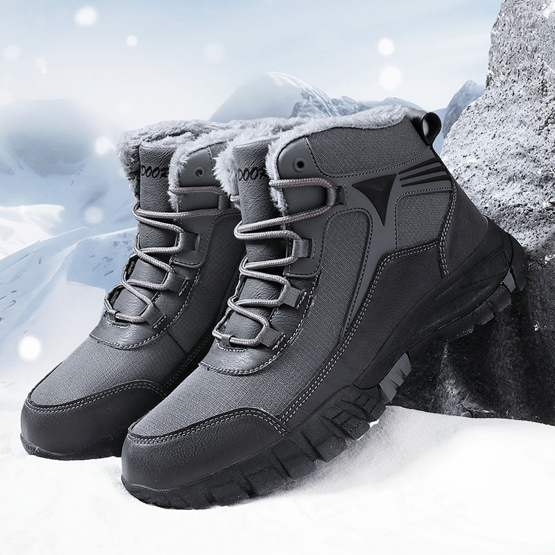 Damen Winterliche Wanderschuhe mit isolierendem Innenfutter und rutschfester Sohle EB