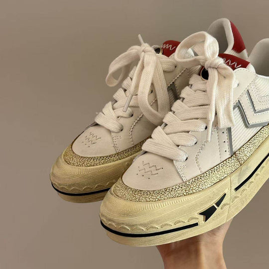 Damen Modische Sneakers mit atmungsaktivem Obermaterial und flexiblem Sohlenaufbau EB