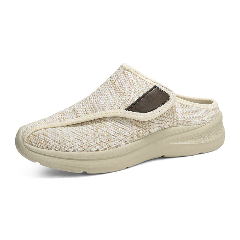 Damen Bequeme Hausschuhe mit rutschfester Sohle und elastischem Obermaterial EB