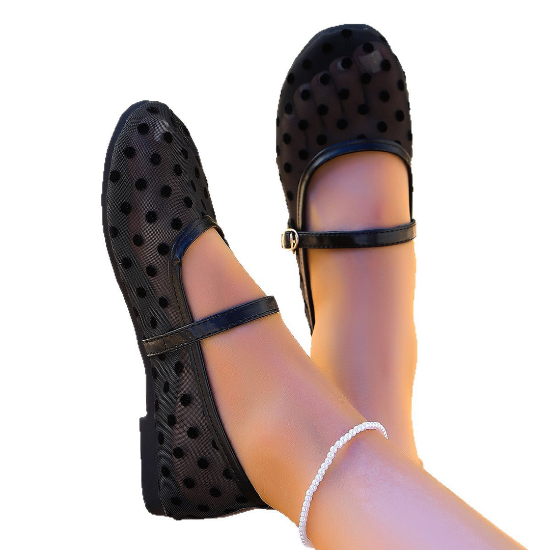 Damen Elegante und bequeme Mary Jane Ballerinas EB