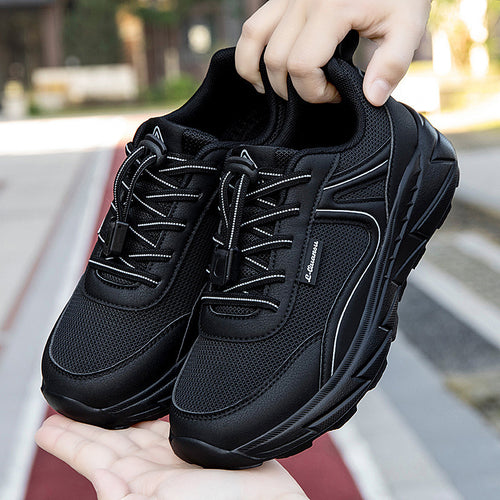 Damen Sportliche Laufschuhe mit atmungsaktiver Mesh-Oberfläche und rutschfester Sohle EB