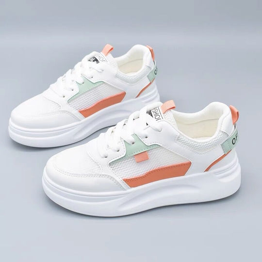 Damen Sportliche Sneakers mit innovativer Dämpfungstechnologie und atmungsaktiven Netzdetails EB