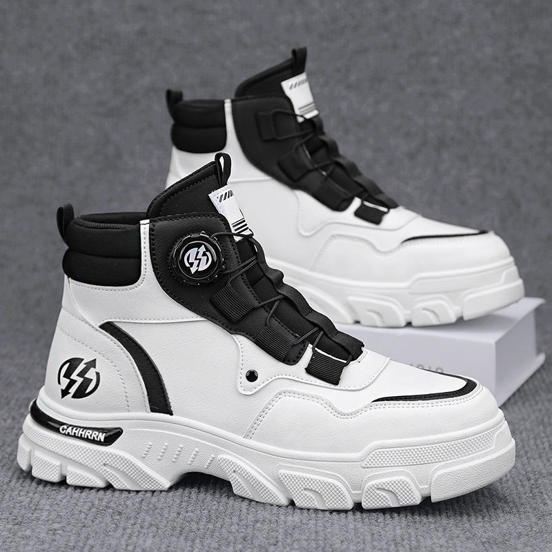 Damen High-Top Sneaker mit Funktionaler Schnürung und Dämpfungstechnologie EB