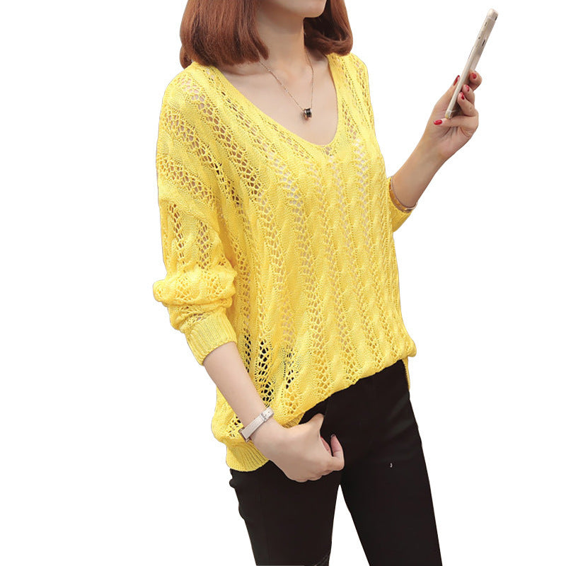 Damen Strickpullover mit Off-Shoulder-Design und Rückenschnürung EB