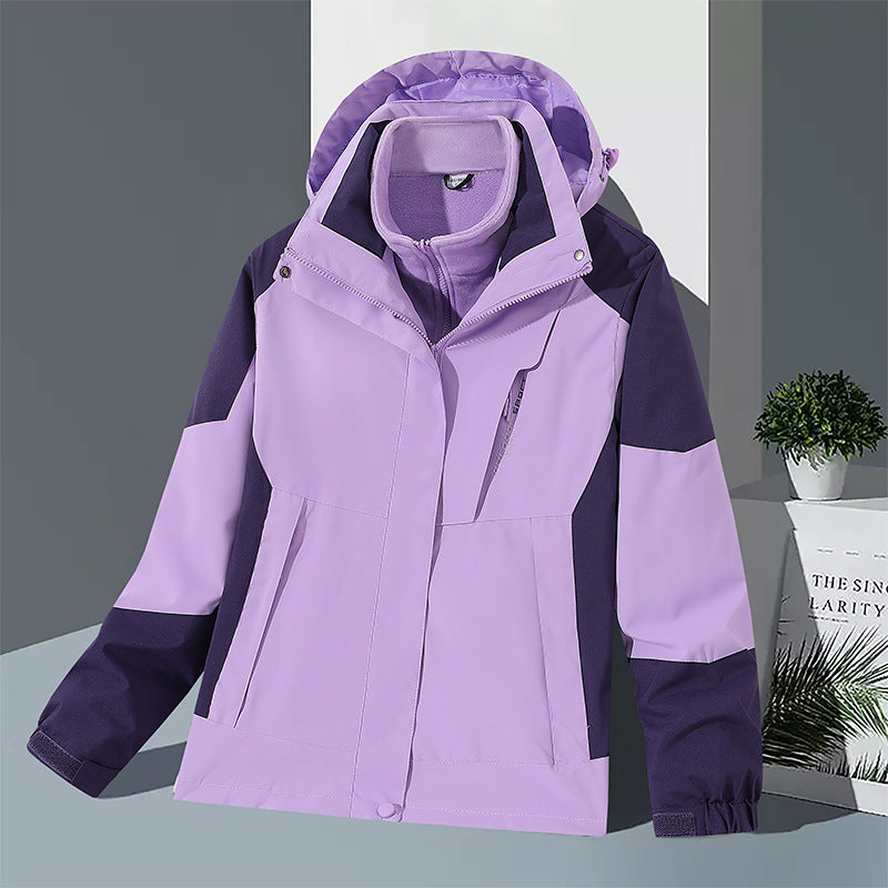 Herren winddichte Softshelljacke mit integriertem Microfleece-Innenlayer und verstellbarer Kapuze EB