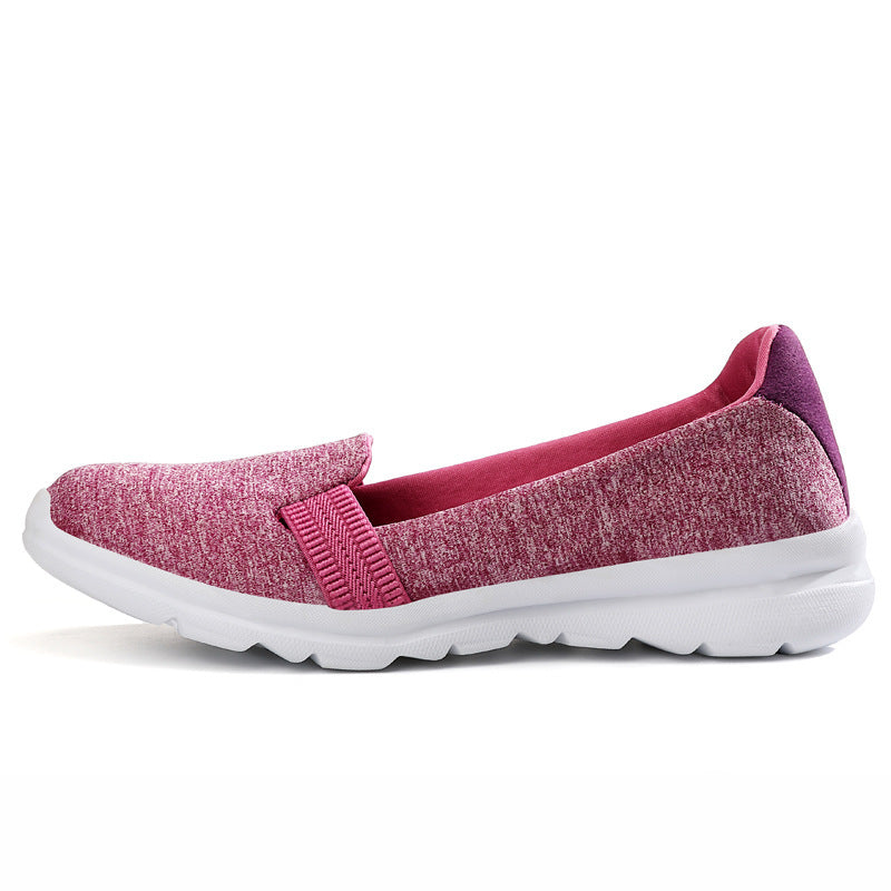 Damen Komfortable Slip-On Freizeitschuhe EB
