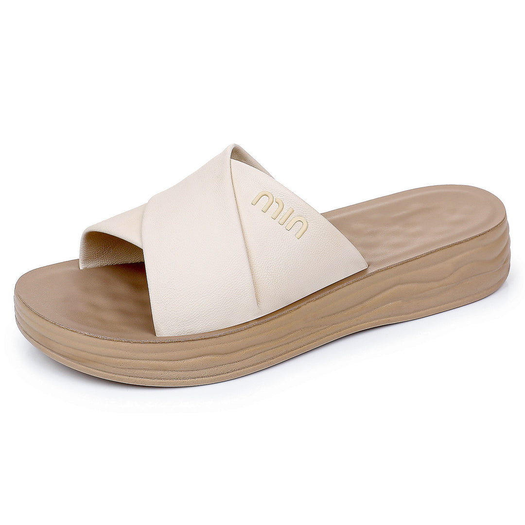 Damen Modische und komfortable Plateau-Sandalen EB