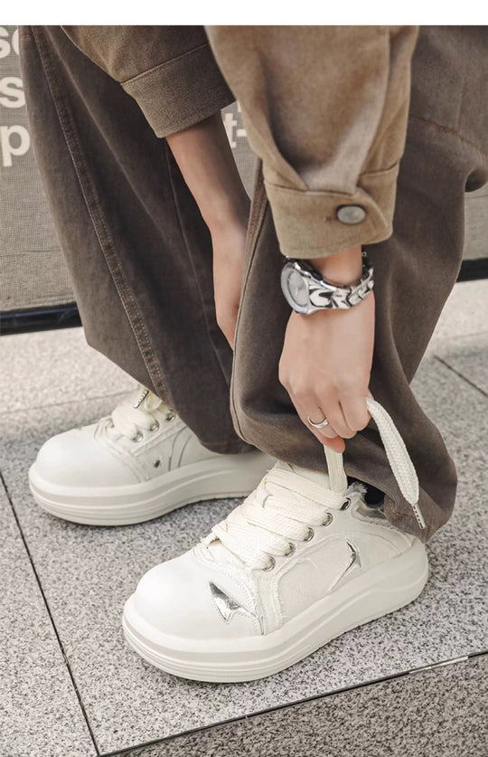 Damen Sneakers mit gepolsterter Laufsohle und modischem Design EB