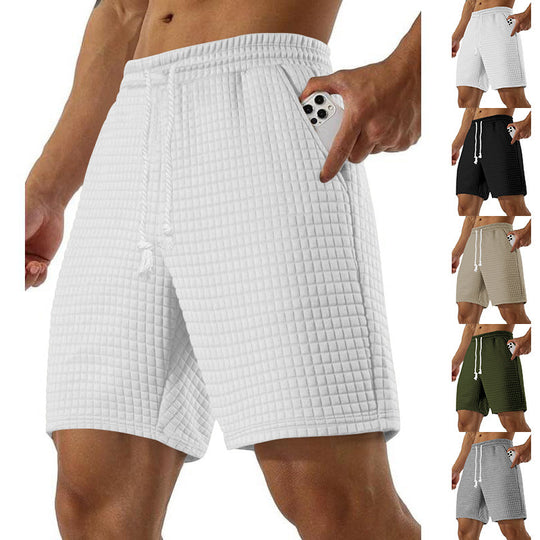 Herren Sportliche Shorts mit atmungsaktivem Material und praktischen Seitentaschen EB