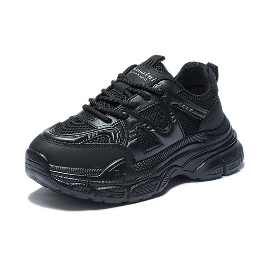 Damen Sportliche Sneakers mit atmungsaktiver Netzstruktur und gepolsterter Sohle EB