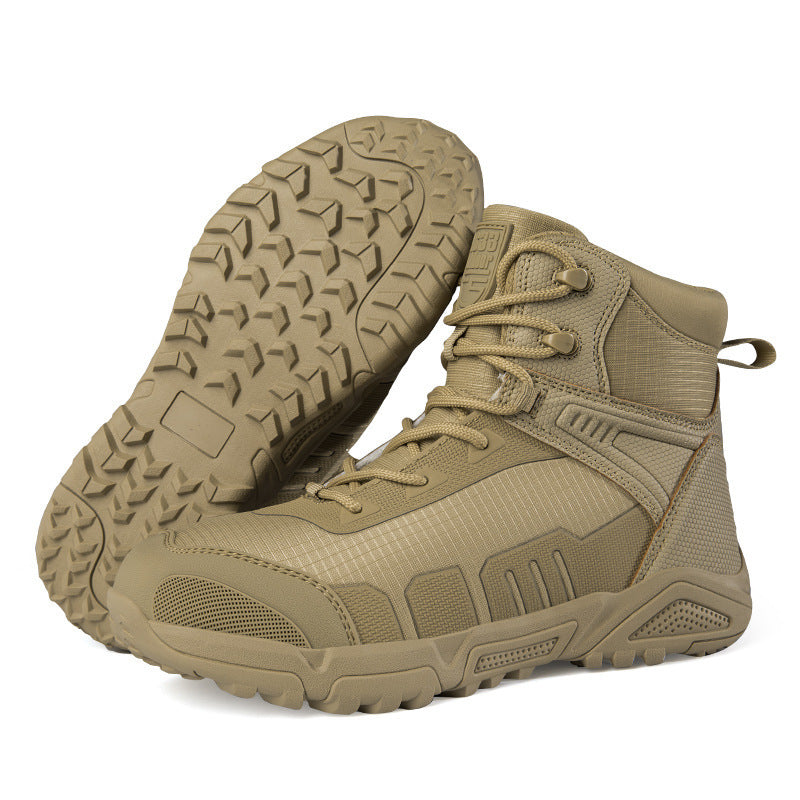 Herren robuste Outdoor-Stiefel mit rutschfester Sohle EB