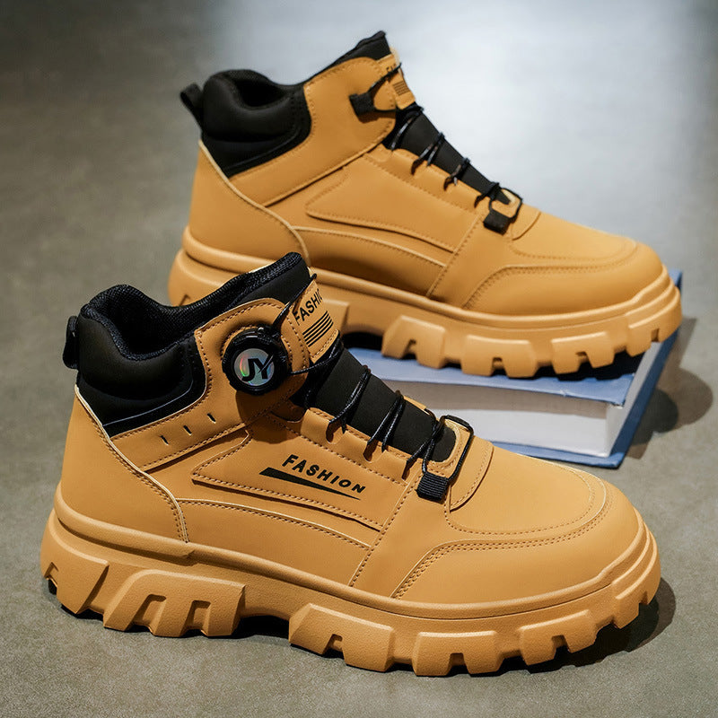 Damen Sportliche High-Top Sneakers mit funktionalem Schnellschnürsystem EB