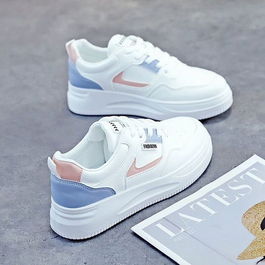 Damen Plattform-Sneaker mit innovativem Dämpfungssystem und modernem Design EB