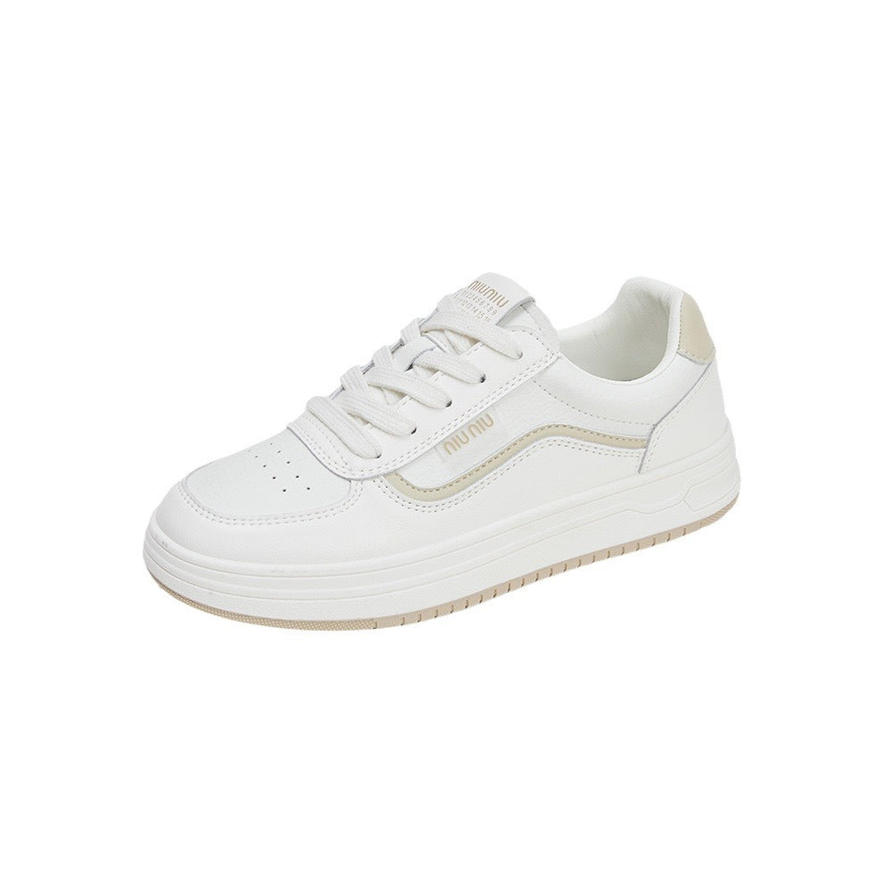 Damen lässige Sneakers mit modischem Design und dämpfender Außensohle EB