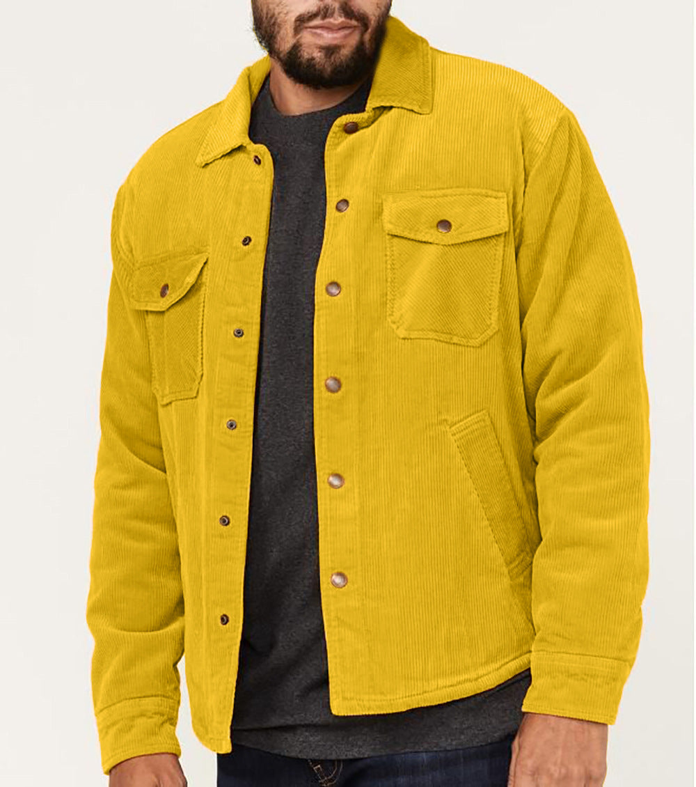 Herren samtige Überziehjacke EB