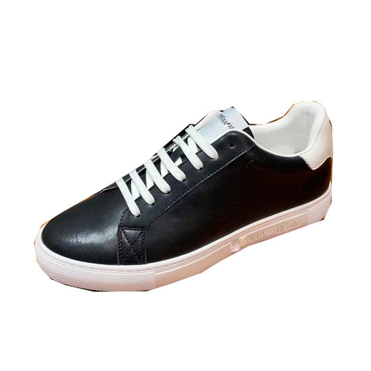 Damen Elegante und sportliche Sneakers mit atmungsaktiver Lederoberfläche EB