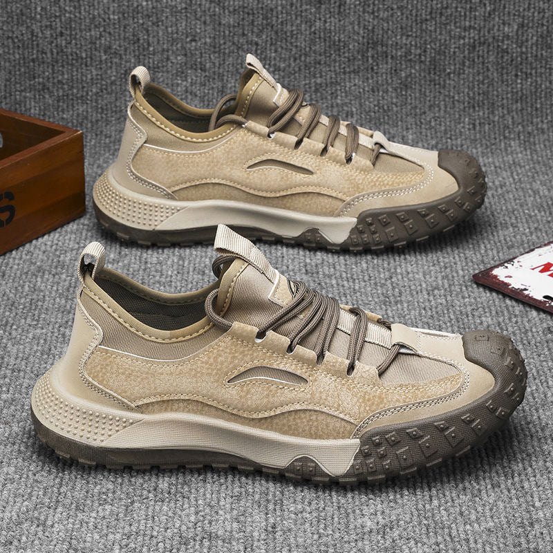 Damen Sportliche Outdoor Sneakers mit stoßdämpfender Sohle und strapazierfähigem Obermaterial EB
