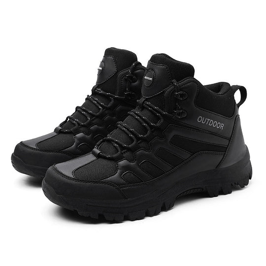 Damen Stabile und wetterfeste Wanderschuhe mit hohem Schaft EB