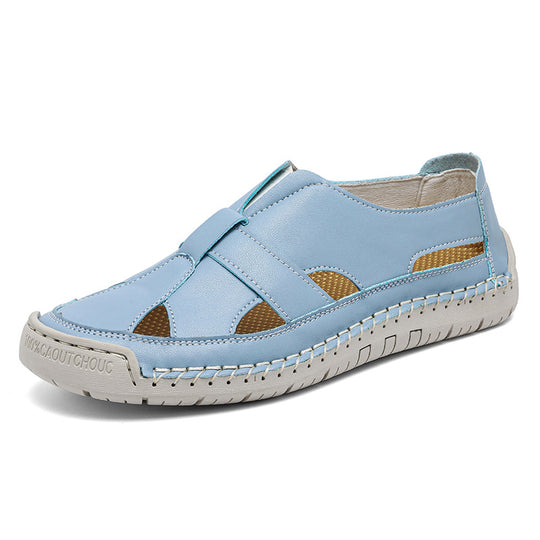 Damen Atmungsaktive und elegante Sandalen mit verstellbarem Riemen EB