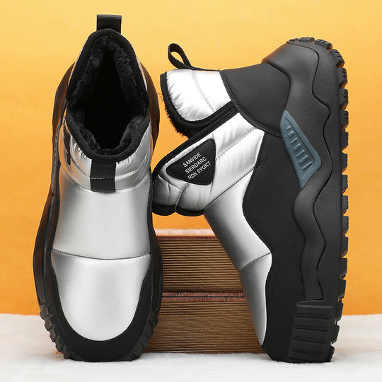 Damen isolierte Winterstiefel mit rutschfester Sohle und bequemer Innensohle EB