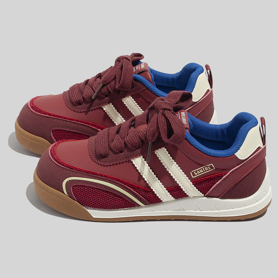 Damen Sportliche Sneakers mit rutschfester Sohle und atmungsaktiver Mesh-Oberfläche EB