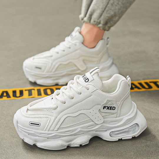 Damen Sportliche Chunky Sneakers mit atmungsaktivem Obermaterial und dämpfender Sohle EB