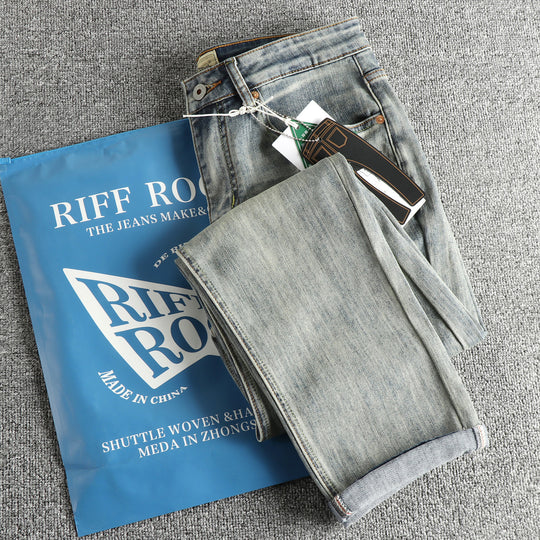 Damen Slim-Fit Jeans mit bequemer Passform und lässigem Vintage-Look EB