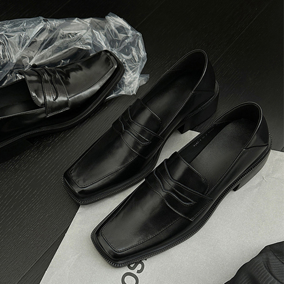 Damen elegante Loafers mit hochwertiger Lederoberfläche und modischem Design EB
