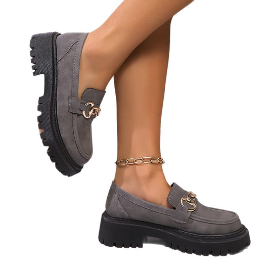 Damen Plateau-Loafers EB