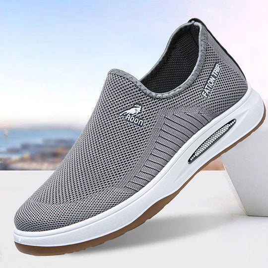Damen Atmungsaktive Freizeit-Sneaker mit elastischem Design und rutschfester Sohle EB