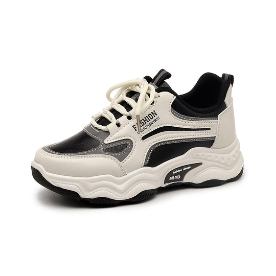 Damen Sportliche Chunky Sneakers mit verstärkter Sohle EB