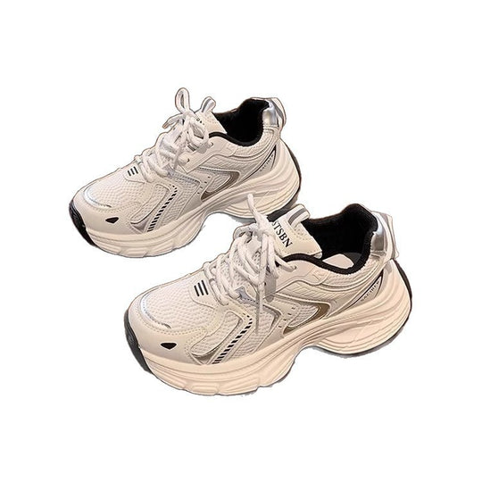 Damen Leichte Laufschuhe mit atmungsaktiver Mesh-Oberfläche und dämpfender Sohle EB