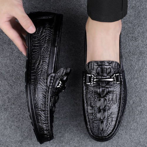 Herren Elegante Mokassins aus hochwertigem Leder mit zeitlosem Design EB