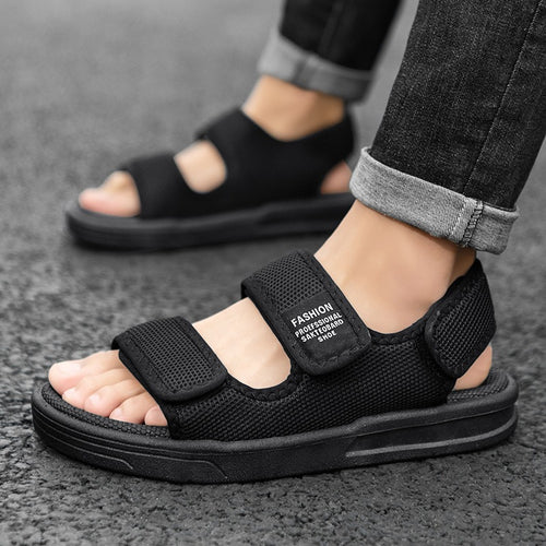 Damen sportliche und atmungsaktive Freizeitsandalen mit verstellbaren Riemen EB