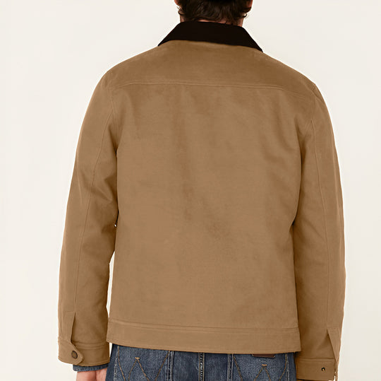 Herren rustikale Utility-Jacke mit praktischen Taschen EB