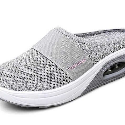 Damen Atmungsaktive Komfort Clogs mit innovativem Dämpfungssystem EB