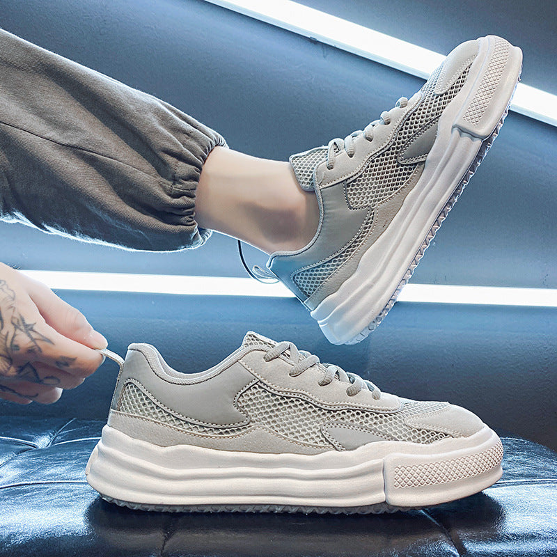 Damen Sportliche Sneakers mit atmungsaktivem Mesh und bequemer Dämpfung EB