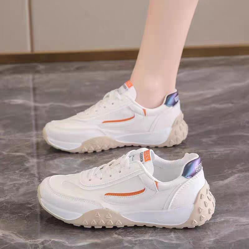 Damen Sportliche Sneaker mit rutschfester Sohle und atmungsaktiver Obermaterialstruktur EB