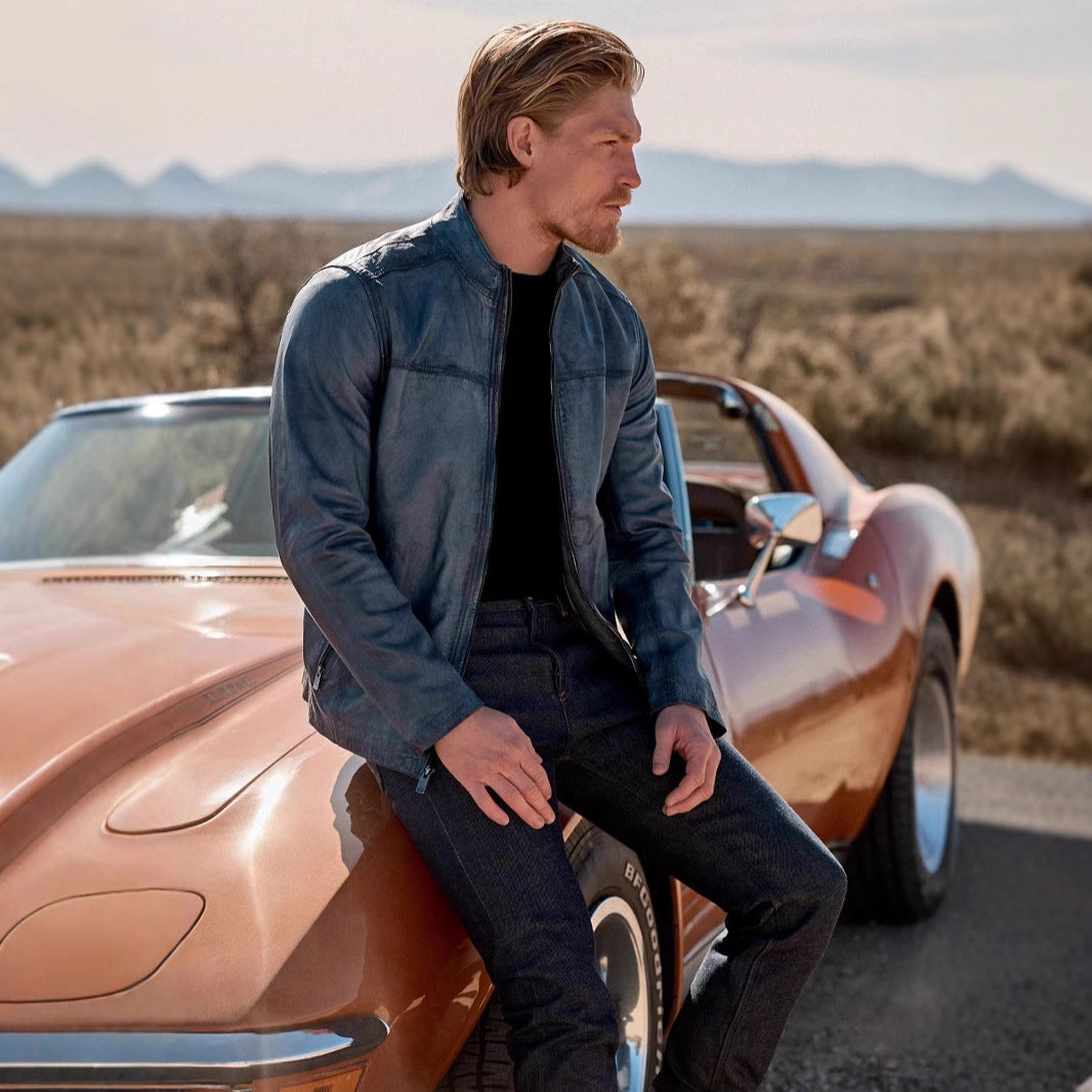 Herren jacke im klassischem Design mit praktischen Taschen EB