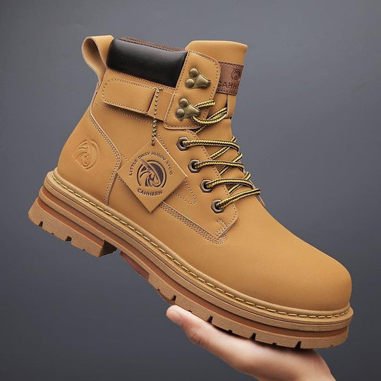 Damen robuste Stiefel mit modischen Details und rutschfester Sohle EB
