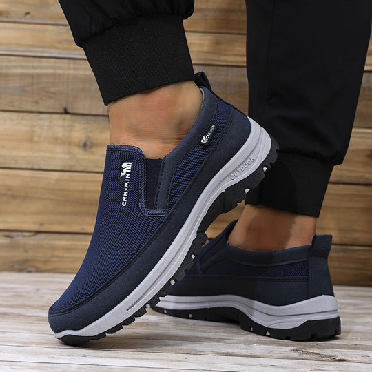 Damen Atmungsaktive Slip-On Freizeitschuhe mit rutschfester Sohle EB 1769657683