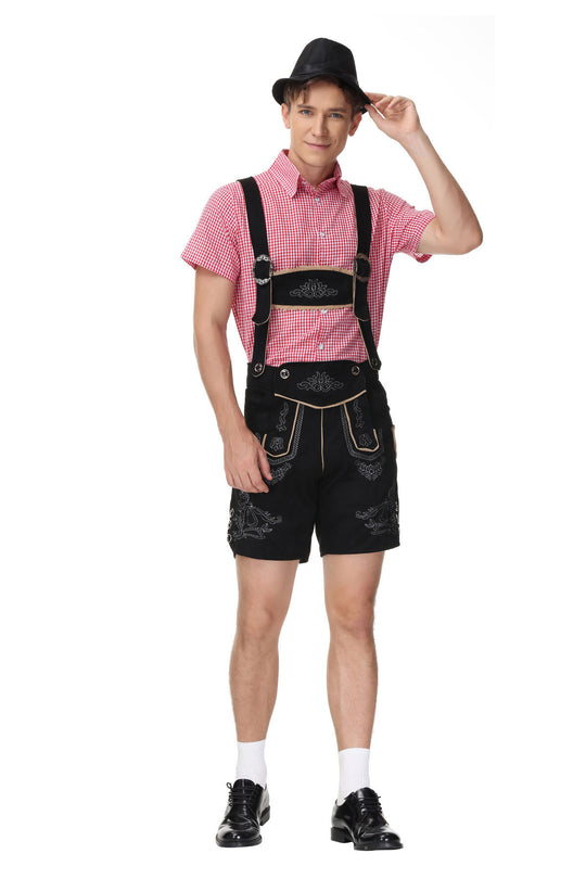 Herren Stilvolles Trachten-Outfit mit aufwändigen Stickereien und modernen Akzenten EB