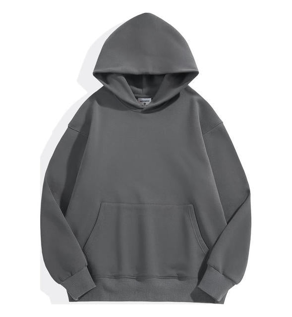 Unisex nan klassischer Kapuzenpullover mit Kängurutasche und weichem Baumwollfleece EB