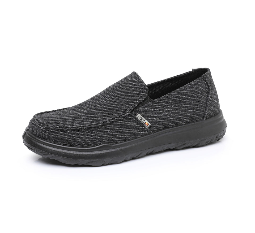 Damen Bequeme Alltags-Slip-On Schuhe mit rutschfester Sohle und atmungsaktivem Obermaterial EB