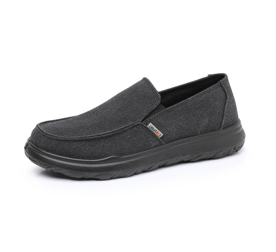 Damen Bequeme Alltags-Slip-On Schuhe mit rutschfester Sohle und atmungsaktivem Obermaterial EB